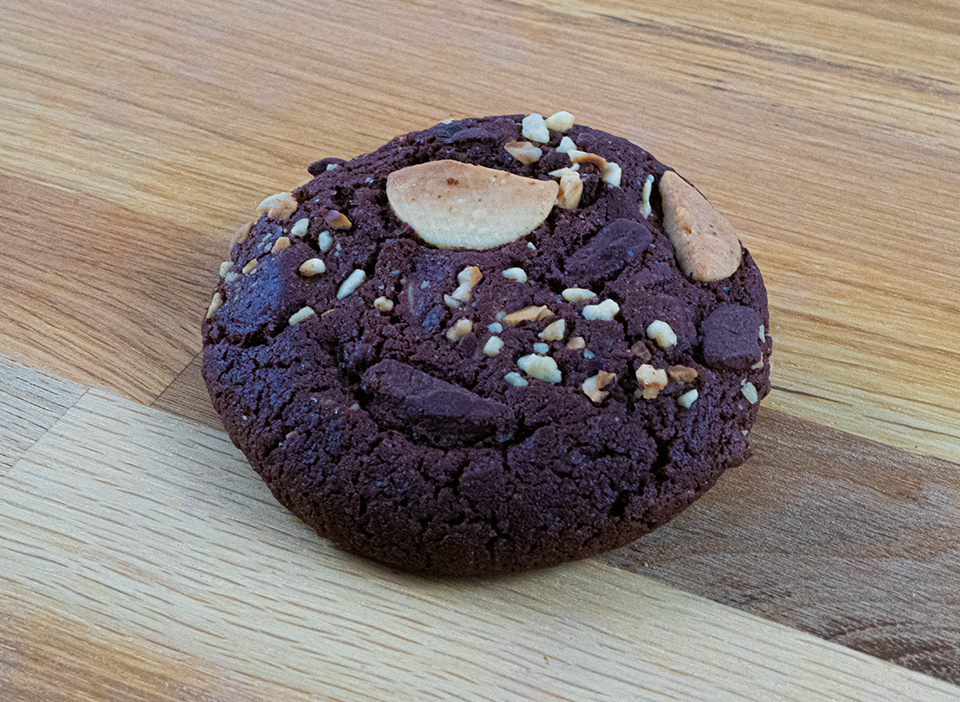 Cookies double chocolat et noisettes